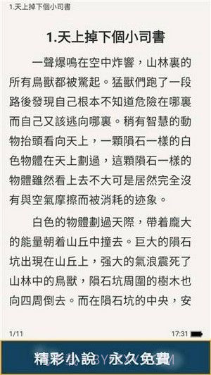 甜橙小說去除广告版截图3