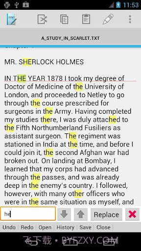 Jota+文本编辑器截图3