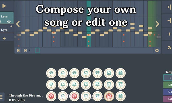 原神弹琴练习截图2 原神弹琴练习截图2