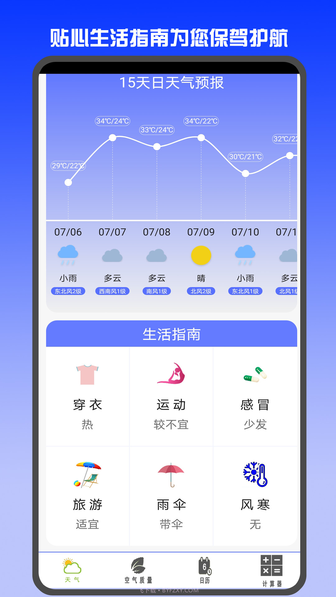 天气预报网截图3