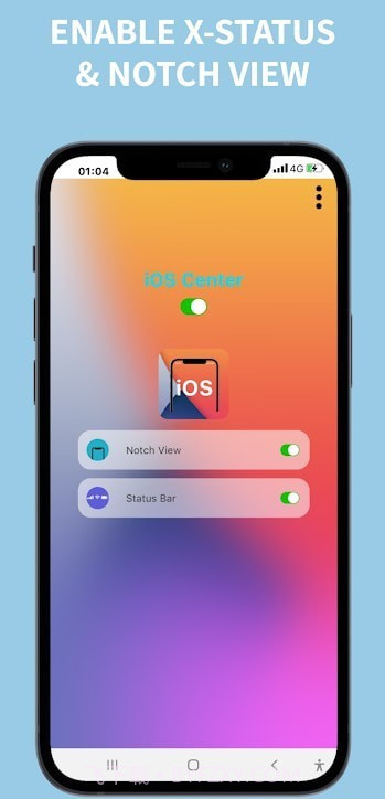 仿iOS状态栏截图1