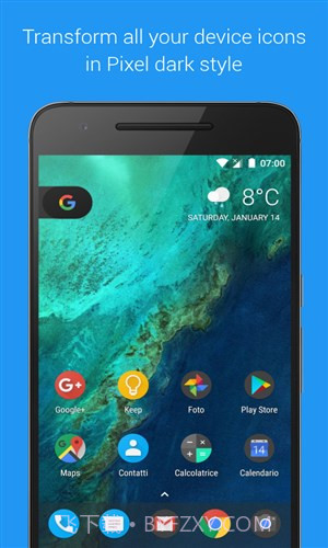 Pixel Dark图标包截图1