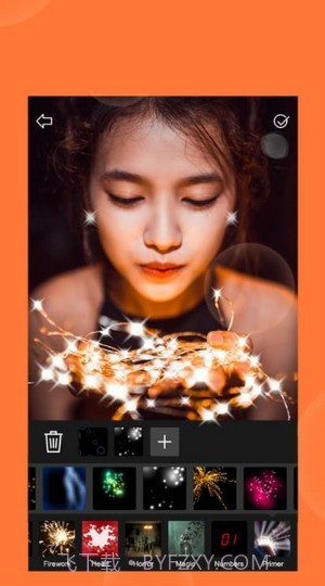 实时贴纸美颜相机截图3