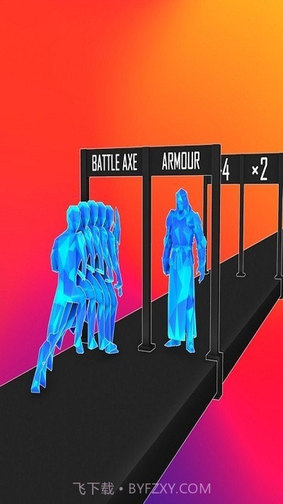 水晶人重叠跑酷截图1