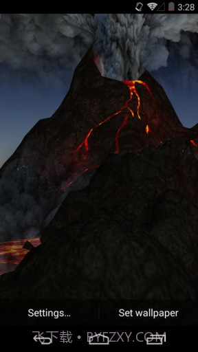 3D火山梦象动态壁纸截图1 3D火山梦象动态壁纸截图1