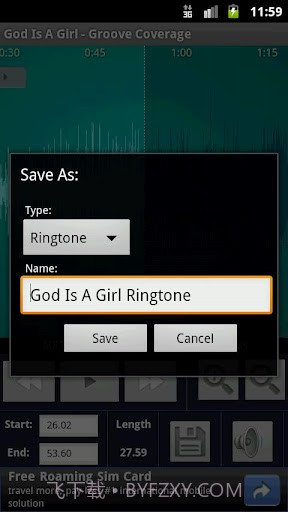 铃声剪辑器 Ringtone Maker截图3 铃声剪辑器 Ringtone Maker截图3