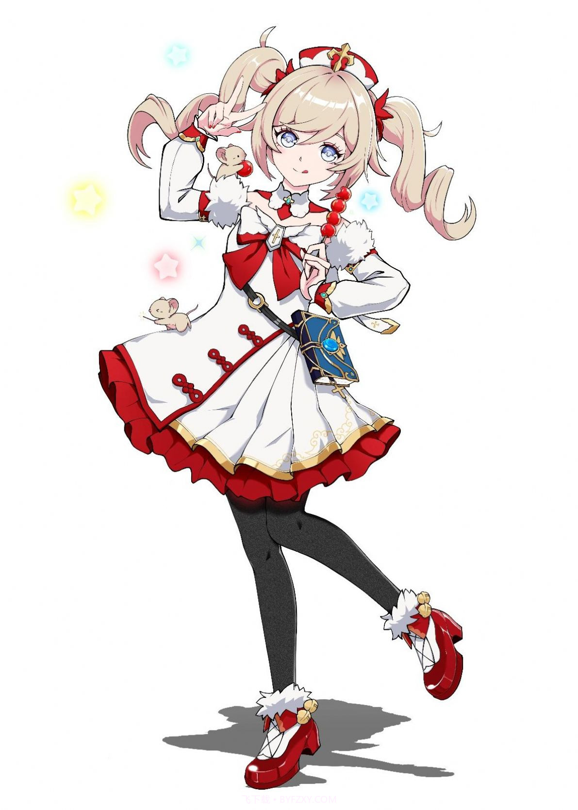 e站长弓燧龙原神芭芭拉漫画截图4