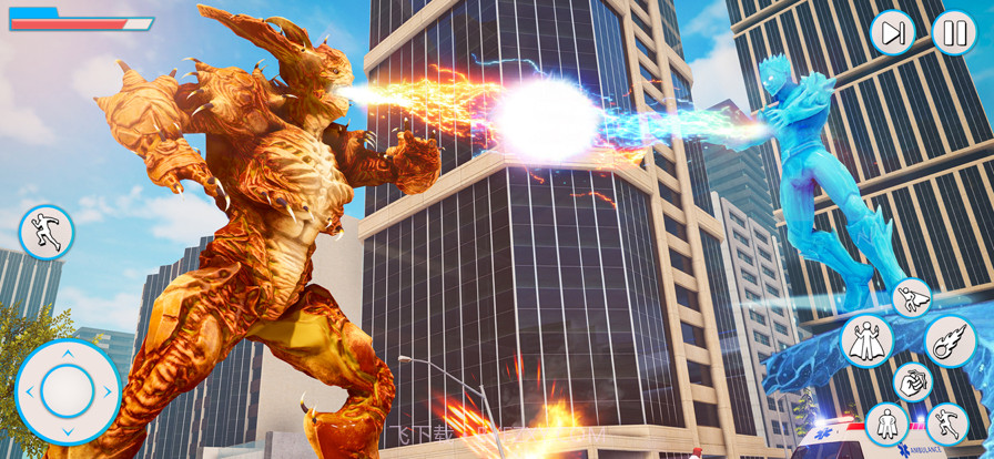 冰超级英雄犯罪城市截图5