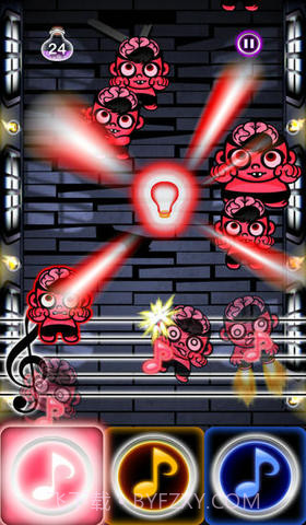 钢琴打僵尸截图4