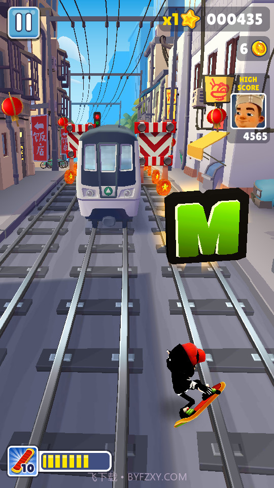 地铁跑酷私人定制版截图2 地铁跑酷私人定制版截图2