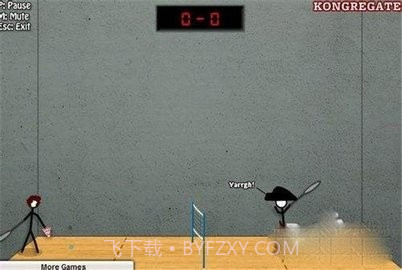 火柴人打羽毛球截图3