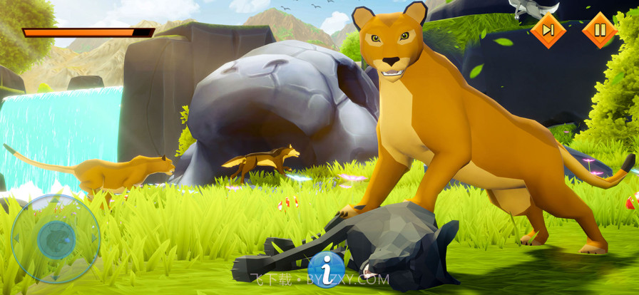 豹动物生活模拟器截图1 豹动物生活模拟器截图1