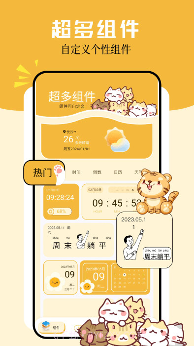 卡通小组件截图1 卡通小组件截图1