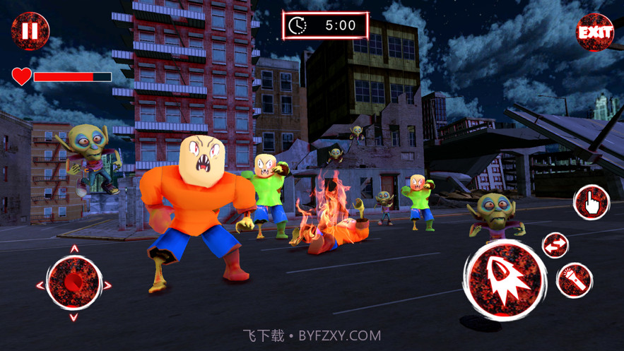 秃头僵尸闹鬼镇2截图3