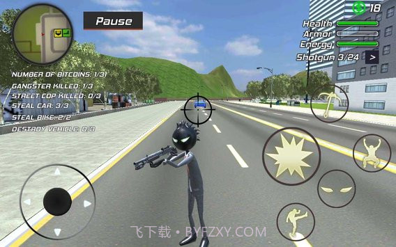 惊人的邪恶火柴人模拟器截图3 惊人的邪恶火柴人模拟器截图3