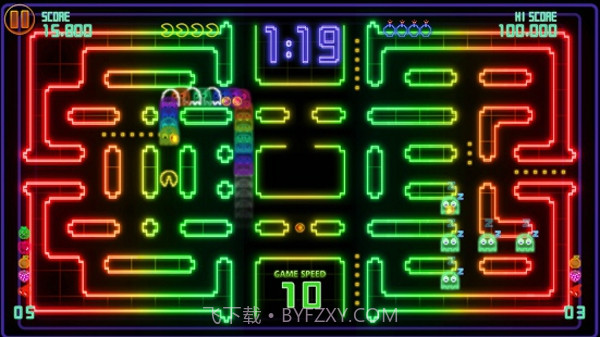 吃豆人锦标赛DX截图1 吃豆人锦标赛DX截图1