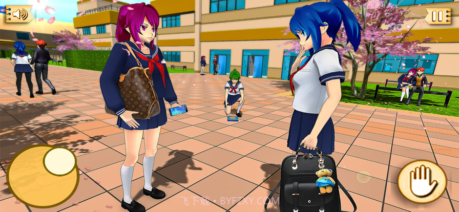 樱花动漫高中女生截图1