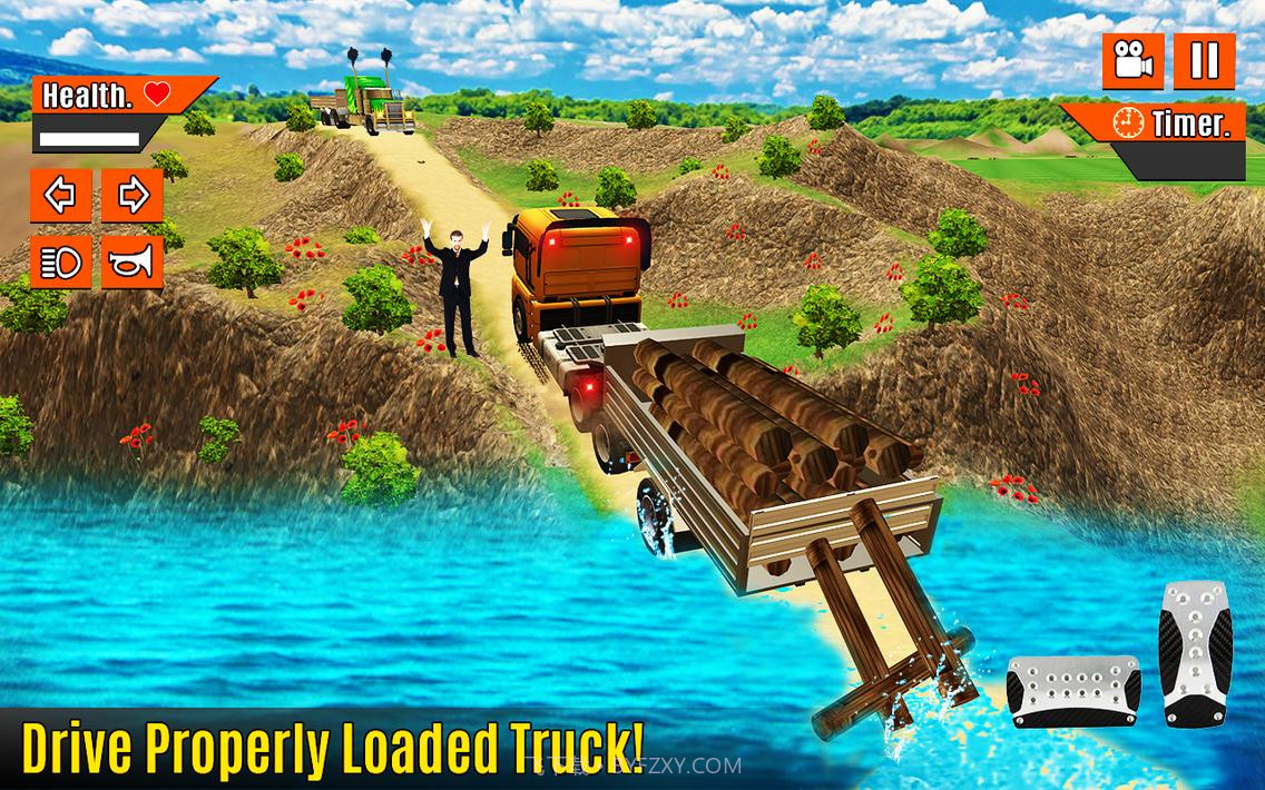 卡车司机上坡货物截图2 卡车司机上坡货物截图2