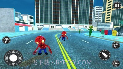 卡通猫僵尸之城截图5