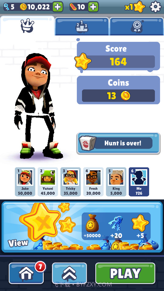 地铁跑酷私人定制版截图1 地铁跑酷私人定制版截图1