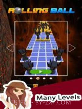 Rolling Ball : 滚球在天空上跳跃截图1