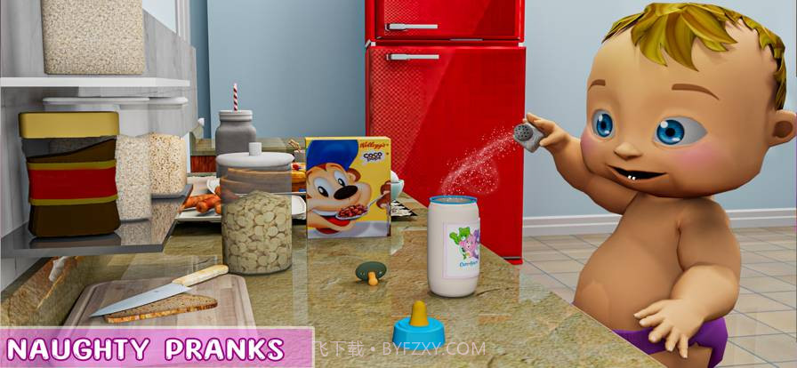 婴儿模拟器家庭恶作剧截图3