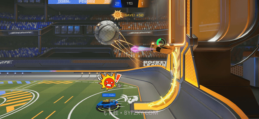 火箭联盟侧边撞击截图3 火箭联盟侧边撞击截图3