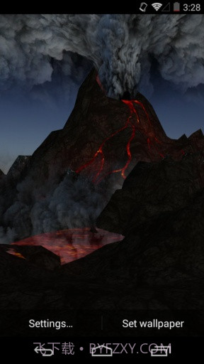 3D火山梦象动态壁纸截图3 3D火山梦象动态壁纸截图3
