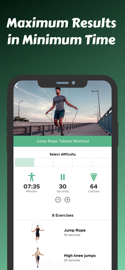 跳绳HIIT间歇训练计划截图2
