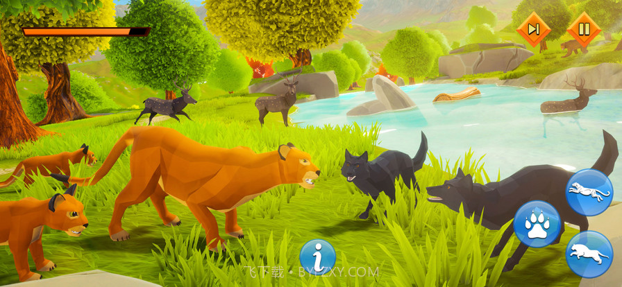 豹动物生活模拟器截图4 豹动物生活模拟器截图4