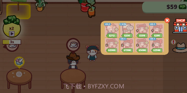 猫猫咖啡厅截图3 猫猫咖啡厅截图3