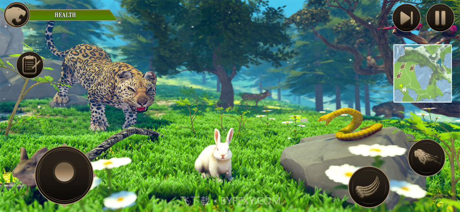 荒野豹家庭生活模拟截图6 荒野豹家庭生活模拟截图6