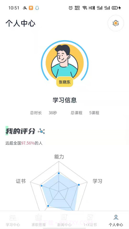 1+X学生端截图4 1+X学生端截图4