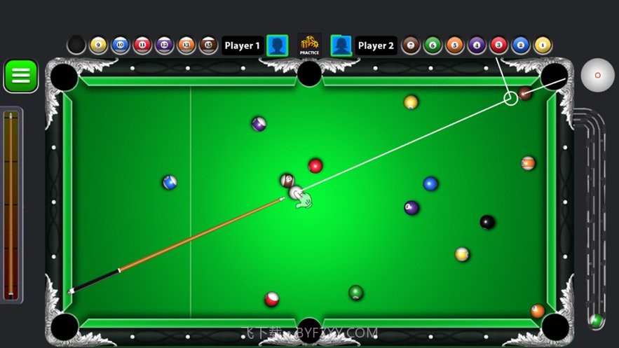 8球迷你桌球截图4