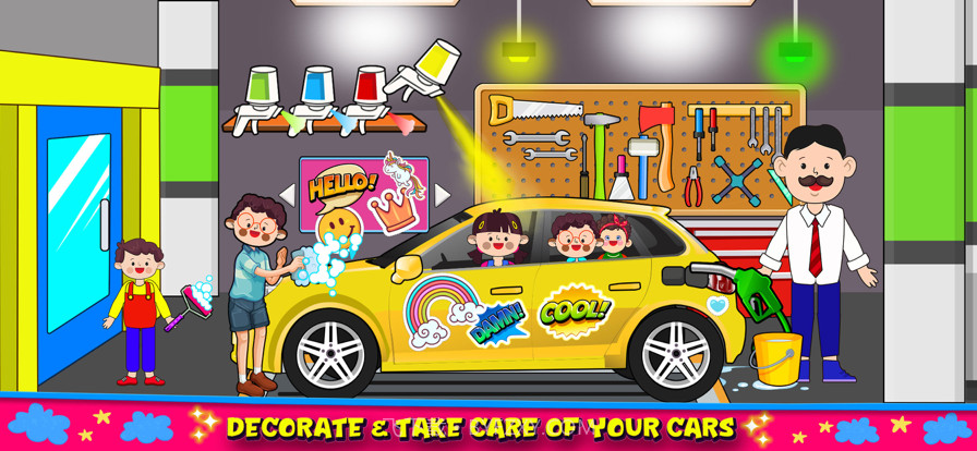 假装镇家庭娃娃屋截图2