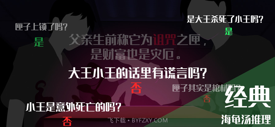 小黄与小蓝的海龟汤故事截图5 小黄与小蓝的海龟汤故事截图5