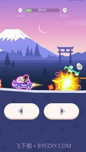 火柴人疯狂赛车截图1 火柴人疯狂赛车截图1