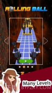 Rolling Ball : 滚球在天空上跳跃截图4