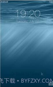 iOS 8 lock screen截图2 iOS 8 lock screen截图2