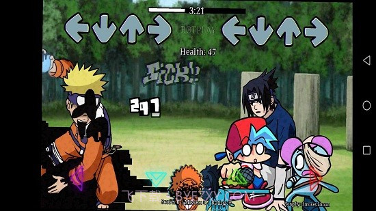 FNF错误化鸣人模组截图3 FNF错误化鸣人模组截图3