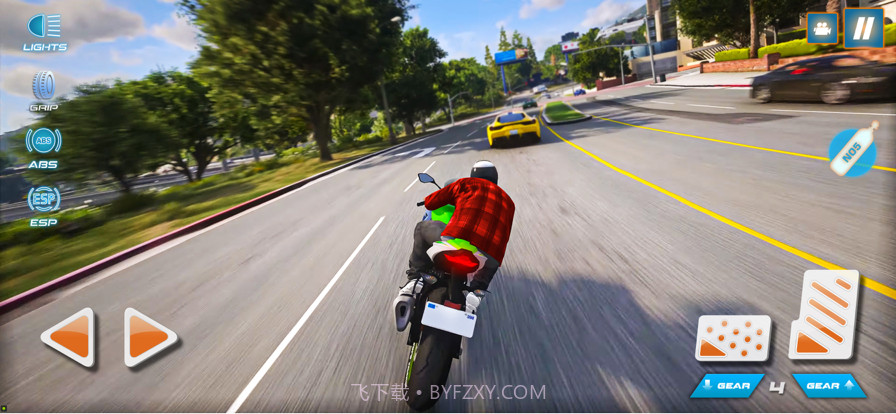 摩托车驾驶赛车游戏截图2 摩托车驾驶赛车游戏截图2