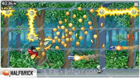 火箭飞人Jetpack Joyride截图5