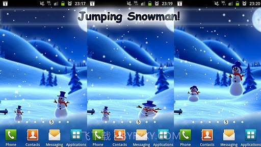 冬日雪景动态壁纸截图1 冬日雪景动态壁纸截图1