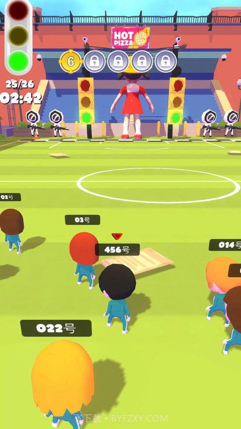 鱿鱼闯关合集123木头人截图1 鱿鱼闯关合集123木头人截图1