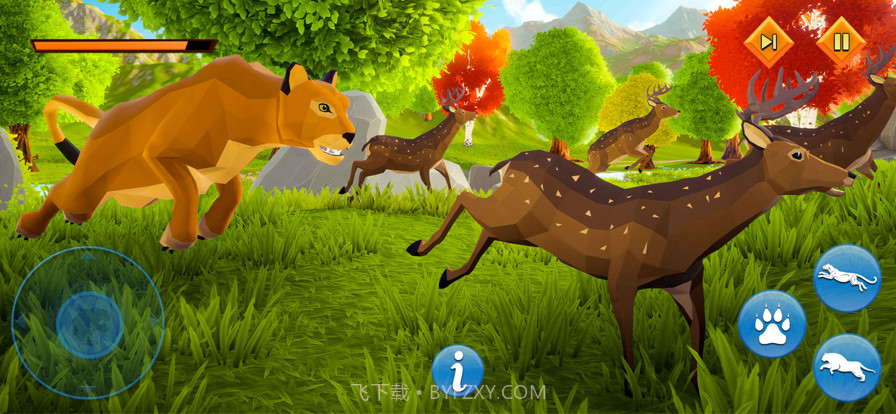 豹动物生活模拟器截图2 豹动物生活模拟器截图2