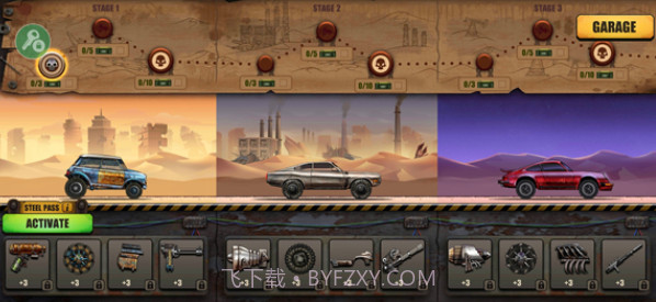 山地僵尸赛车截图2