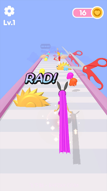 头发鞭打跑游戏截图3 头发鞭打跑游戏截图3