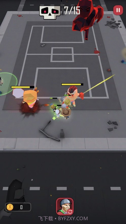 向僵尸开炮截图3