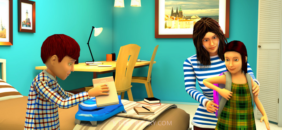 真实虚拟家庭生活妈妈和爸爸模拟器截图3