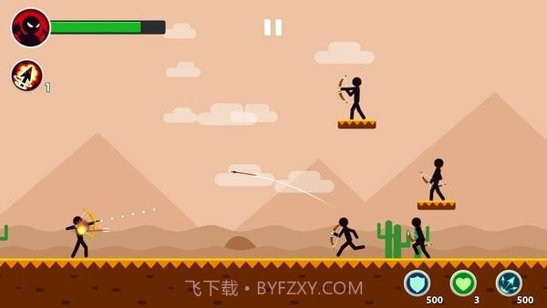 火柴人射箭大作战截图3 火柴人射箭大作战截图3